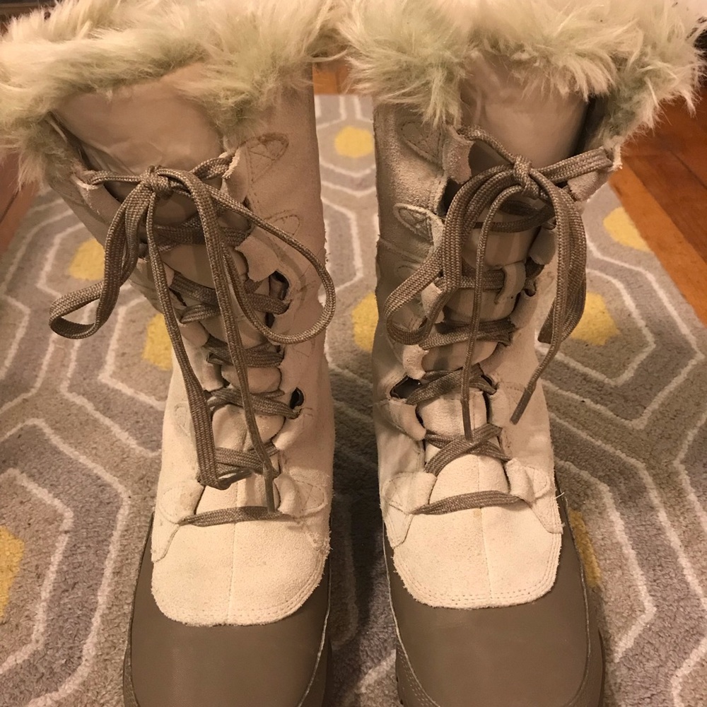 Lace Up North Face Boots